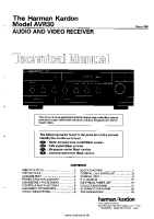 Harman-Kardon AVR-30-Service-Manual